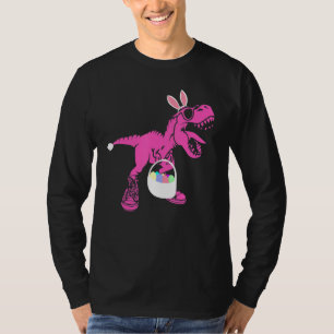 Bunny Saurus Dinosaur Ostereier Korb T Rex Eas T-Shirt