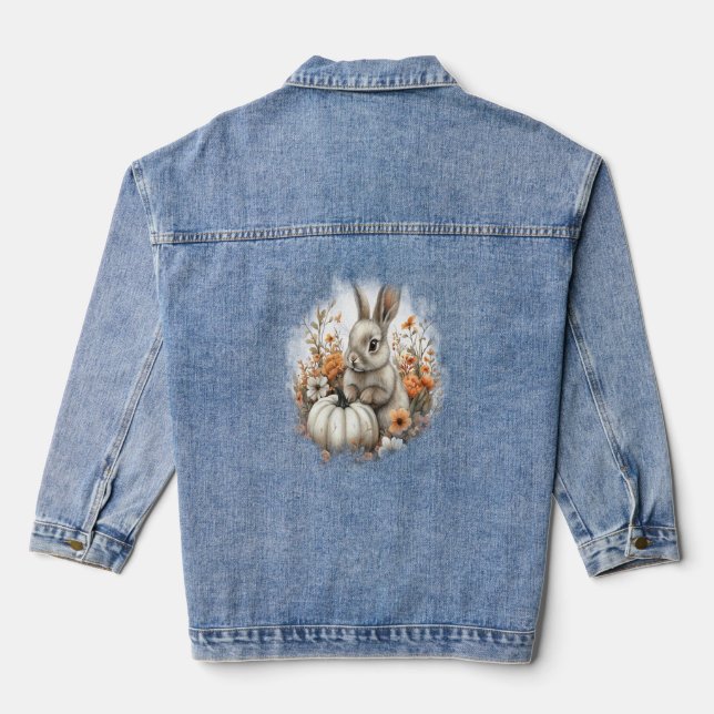 Bunny Shirt Country Pumpkin Jeansjacke (Rückseite)
