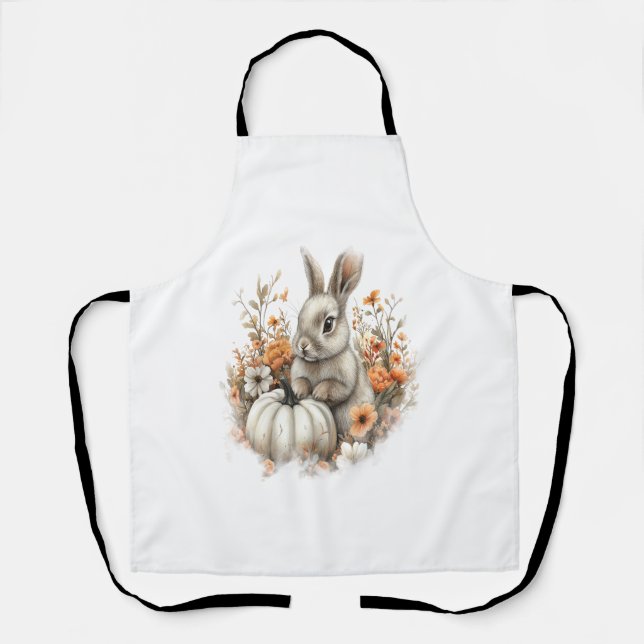 Bunny Shirt Country Pumpkin Schürze (Vorderseite)