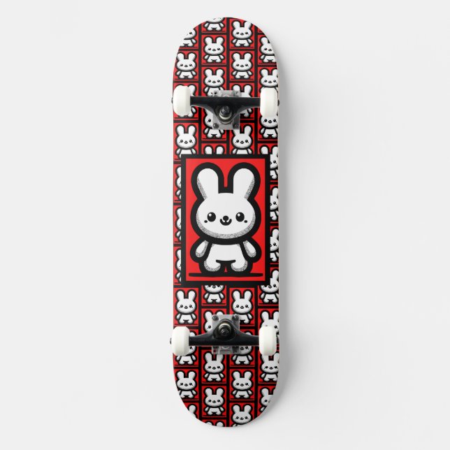 Bunny Skateboard (Vorderseite)