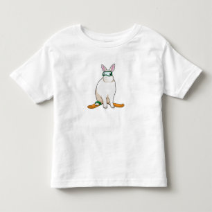 Bunny Skier Kleinkind T-shirt