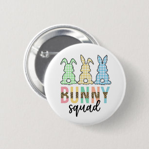 Bunny Squad   Ostereier Jagd Niedlich Bunny Button