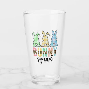 Bunny Squad   Ostereier Jagd Niedlich Bunny Glas