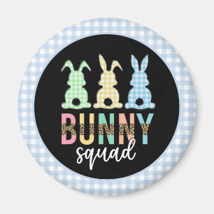 Bunny Squad   Ostereier Jagd Niedlich Bunny Magnet