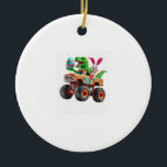 Bunny T-rex Easter Monster Truck Dino Funny Boys K Keramik Ornament<br><div class="desc">Bunny T-rex Easter Monster Truck Dino Funny Boys Kids Cute T-Shirt</div>