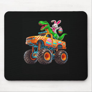 Bunny T-Rex Ostern Monster Truck Dino Lustig Junge Mousepad