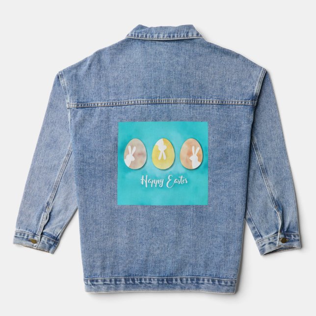 Bunny T - Shirt Jeansjacke (Rückseite)