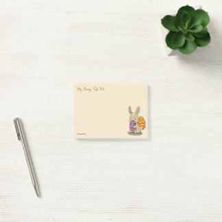 Bunny Task Pad Post-it Klebezettel