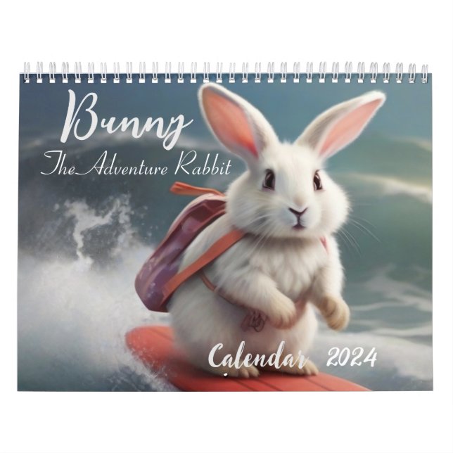 Bunny The Adventure Rabbit 2024 Kalender (Titelbild)