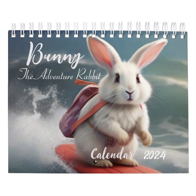 Bunny The Adventure Rabbit 2024 Kalender (Titelbild)