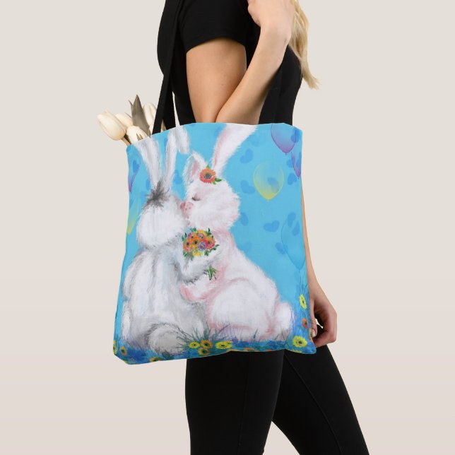 Bunny Tote Bag Hug (Von Nahem)