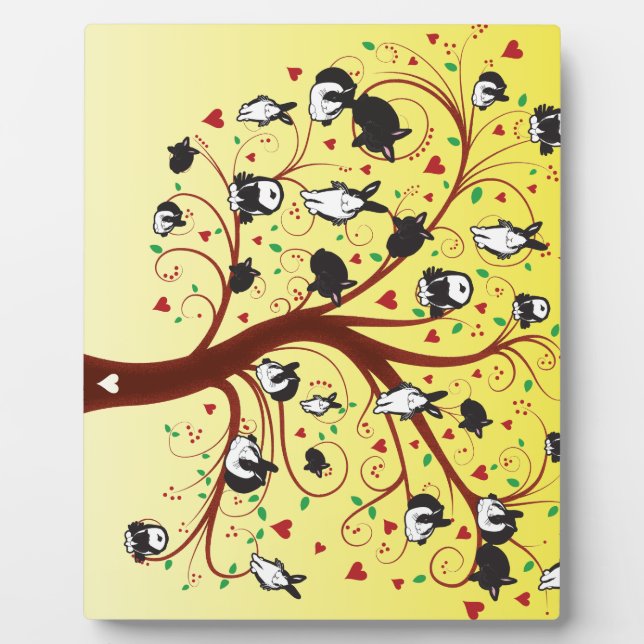 BUNNY TREE FOTOPLATTE (Vorderseite)