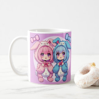 Bunny Twins Kaffeetasse