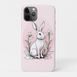 Bunny und Lilies Case-Mate iPhone Hülle