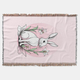 Bunny und Lilies Decke