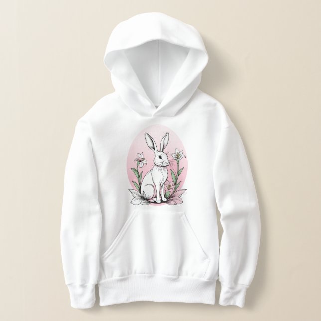 Bunny und Lilies Hoodie (Ablage )