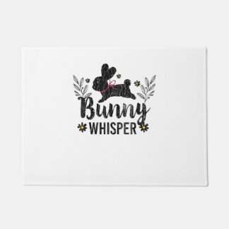 Bunny Whisperer Funny Rabbit Graphic Fußmatte
