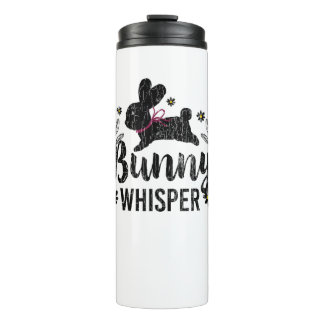 Bunny Whisperer Funny Rabbit Graphic Thermosbecher