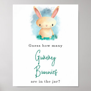 Bunny - Wie viele gummy bunnies Poster