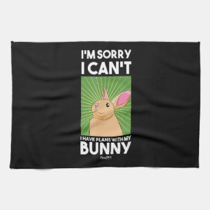 Bunny Women Men Boys Girls Kinder Funny Rabbit Geschirrtuch