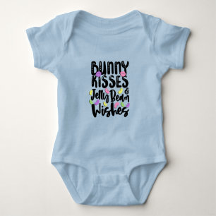 Bunny wünscht Jelly Bean Kisses Baby Bodysuit Strampler