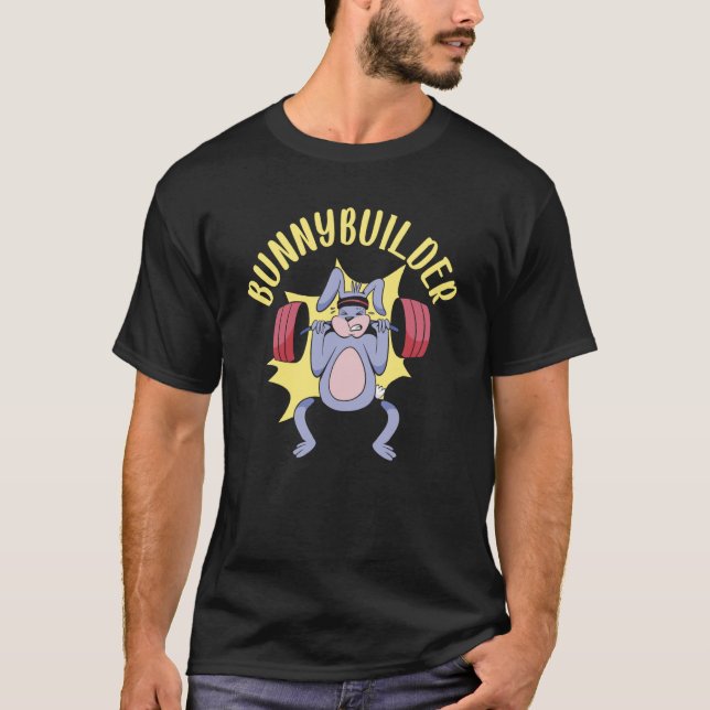 Bunnybuilder Rabbit Whisperer Animal Bunny Bodybu T-Shirt (Vorderseite)