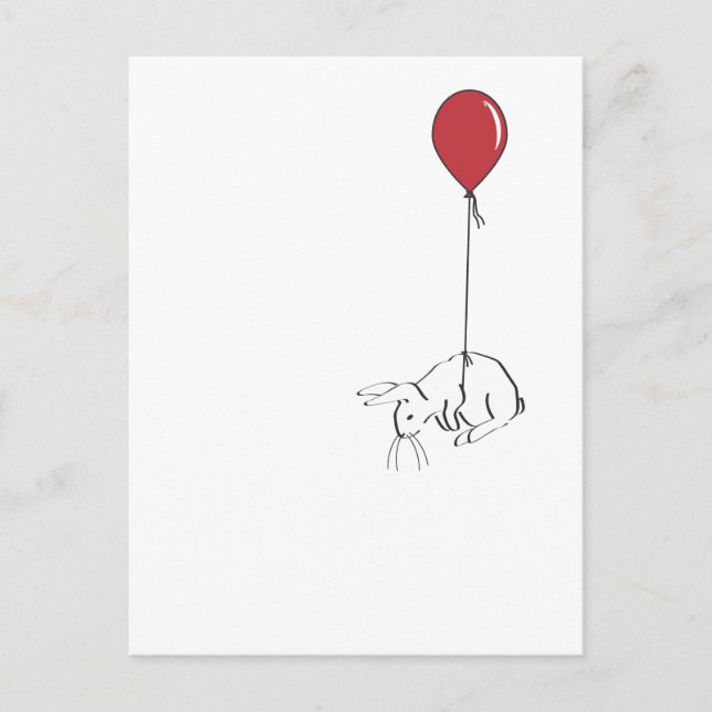 BUNNYFLY POSTKARTE (Vorderseite)