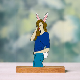 Bunnygirl Acrylschild