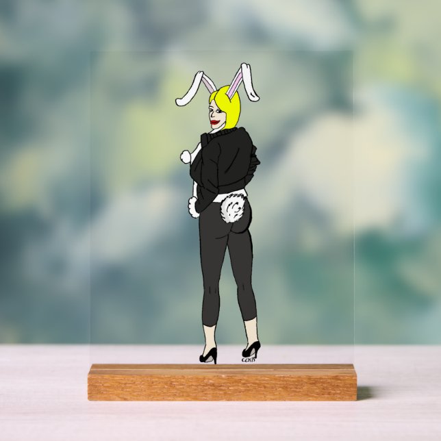 Bunnygirl Acrylschild (Neutral)