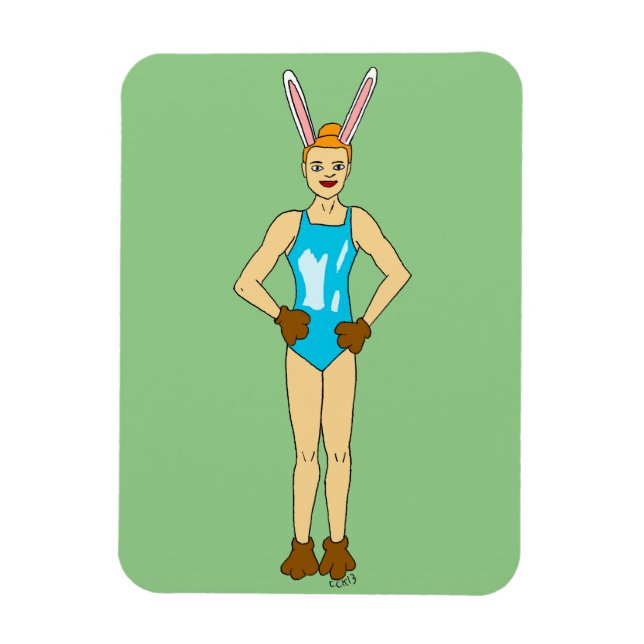 Bunnygirl Magnet (Vertikal)