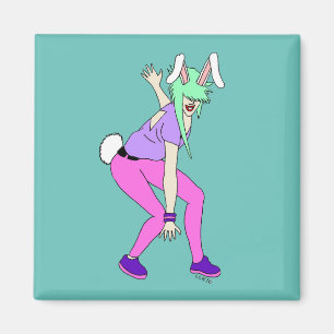 Bunnygirl Magnet