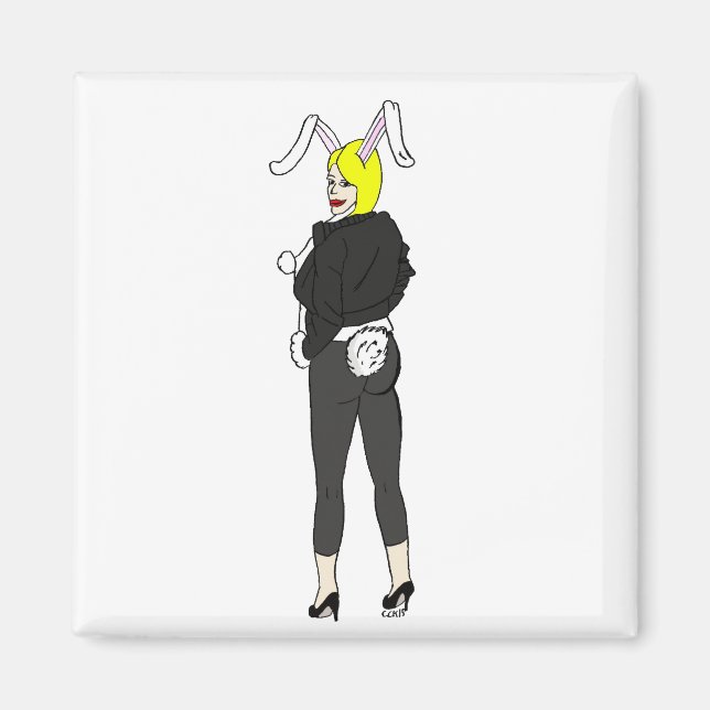 Bunnygirl Magnet (Vorne)