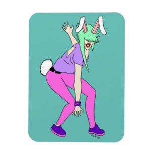 Bunnygirl Magnet