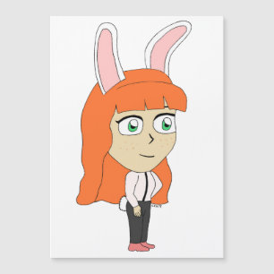Bunnygirl Magnetkarte