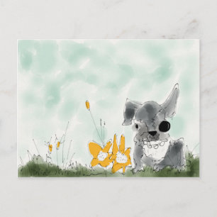 Bunnykins Postkarte