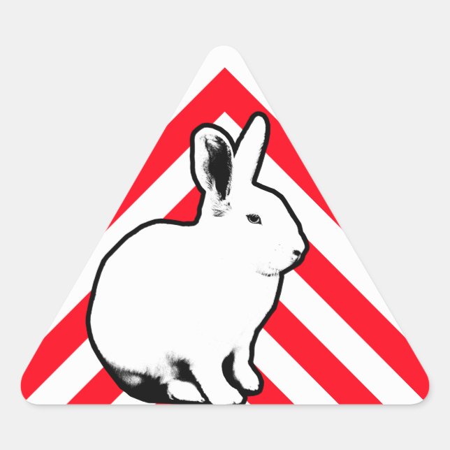BunnyLuv Rabbit Sticker 2 (Vorderseite)
