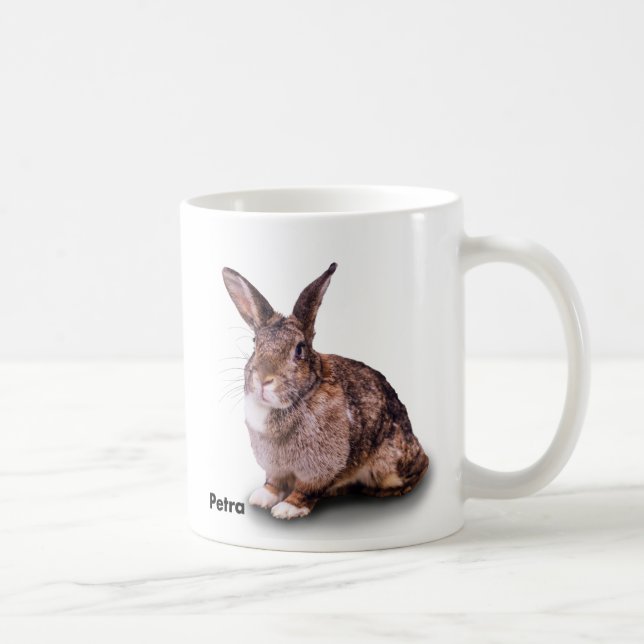 BunnyLuv Tasse, die PETRA kennzeichnet Kaffeetasse (Rechts)
