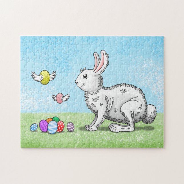 Bunnys Ostern Puzzle (Horizontal)