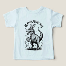 Bunnysaurus Ostern Kleinkind T-Shirt Dino Hase Bab