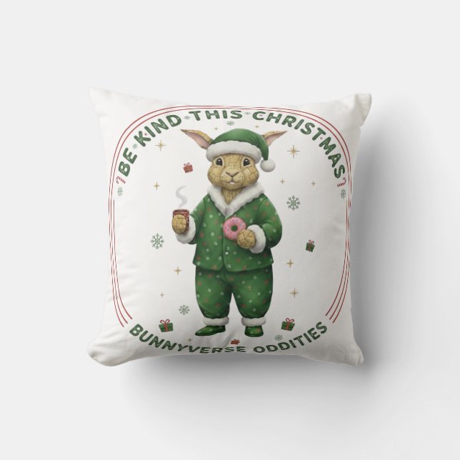 Bunnyverse christmas kissen (Vorderseite)