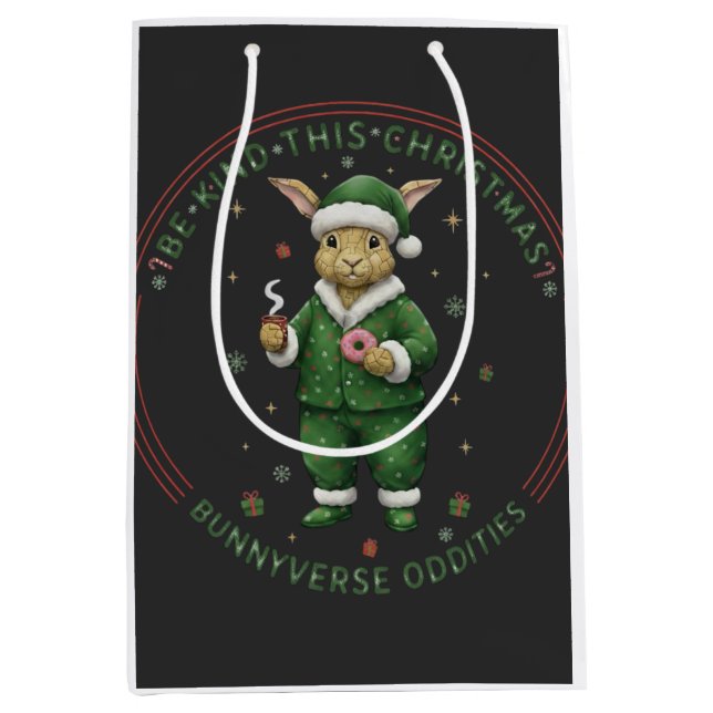 Bunnyverse christmas mittlere geschenktüte (Vorderseite)