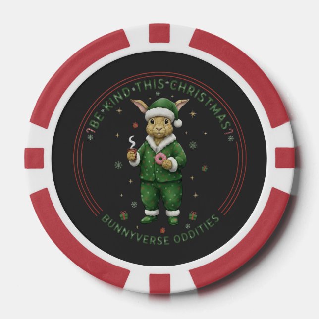 Bunnyverse christmas pokerchips (Vorderseite)
