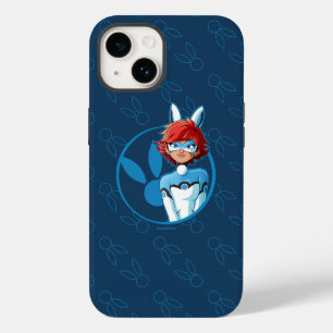 Bunnyx Blue Abzeichen Case-Mate iPhone 14 Hülle