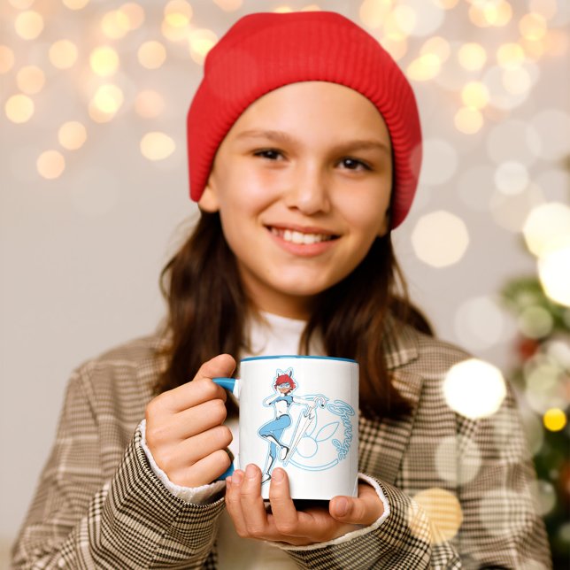 Bunnyx Graphic Tasse (Kid holding mug)