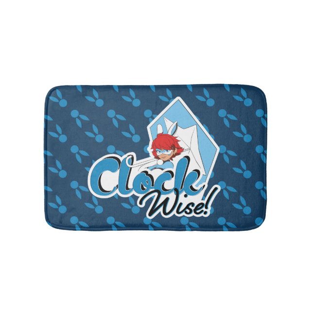 Bunnyx | Uhrweissinn! Badematte (Vorderseite)