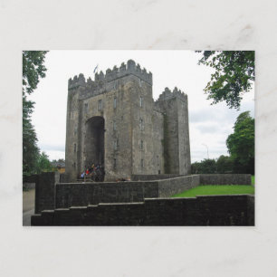 Bunratty Castle Postcard Postkarte