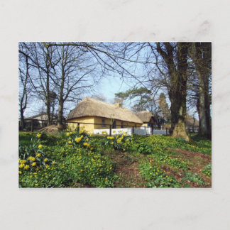 Bunratty Folk Park Hütte Postkarte