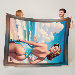 Buns brauchen Sun zu AI Concept Art von Xzendor7 Fleecedecke