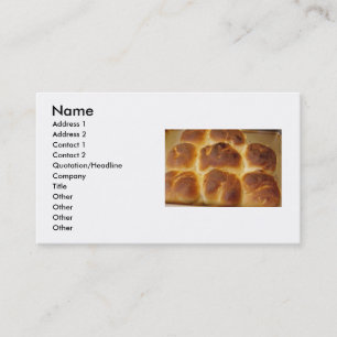 Buns Business Card Visitenkarte