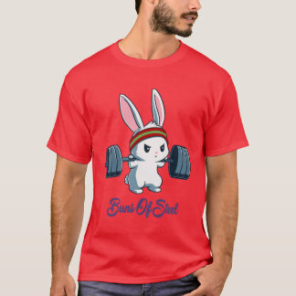 Buns Of Steel Fitness Hase Kaninchenliebhaber Gym  T-Shirt